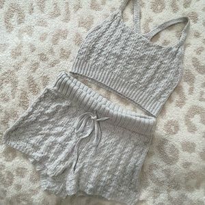 Knit lounge set